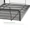 Mind Reader Stackable Metal Mesh Tray & Desk Document Organizer Set